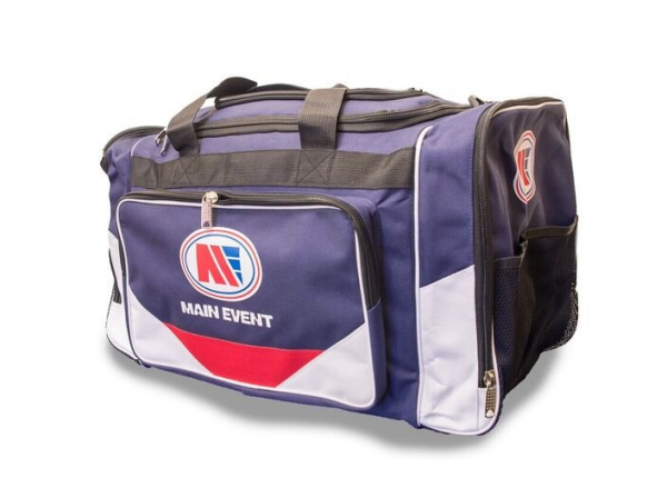 Main Event Boxing Medium Sports Gear Kit Gym Bag Holdall Blue